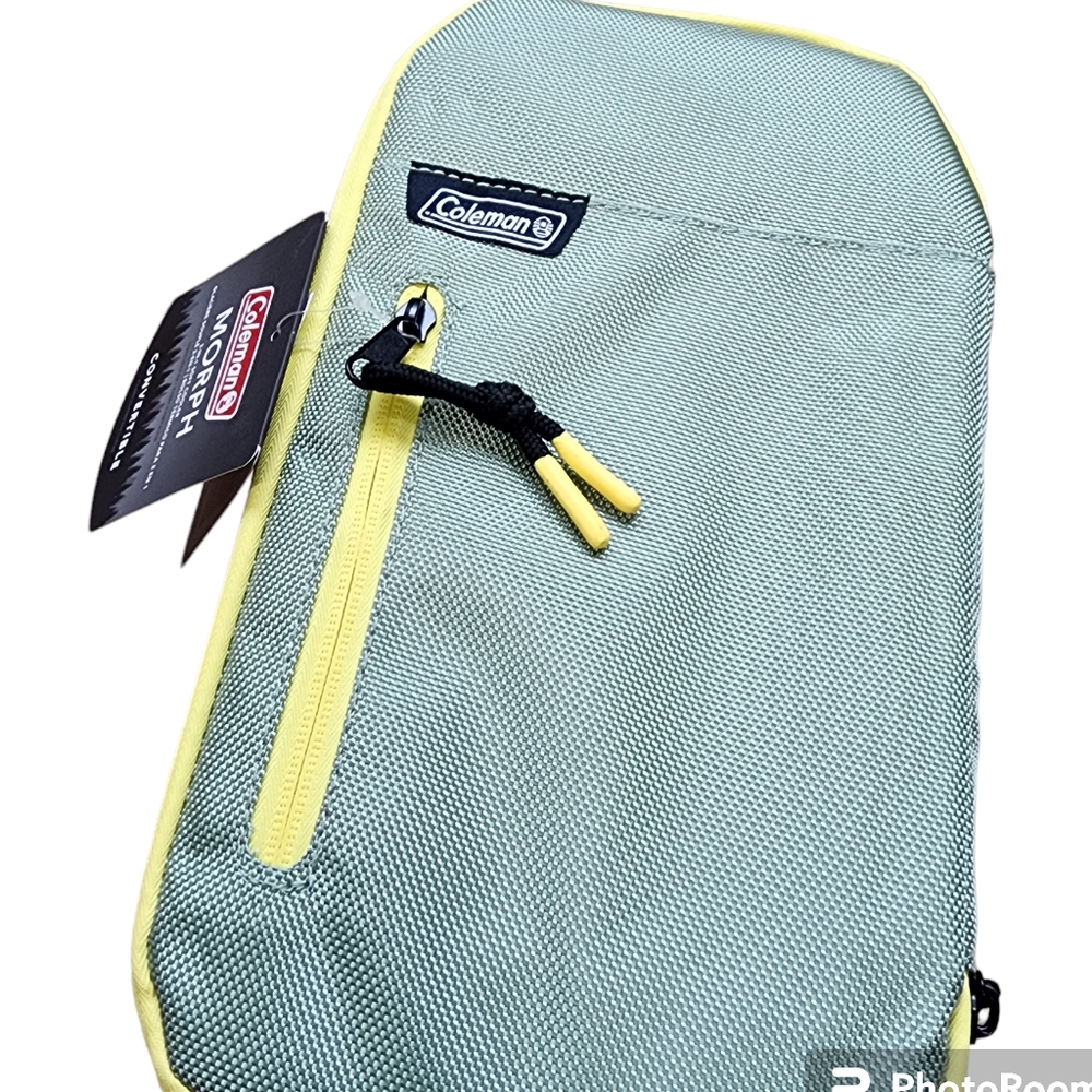 Coleman Green and Yellow Bike Handlebar Bag - Picture 8 of 13